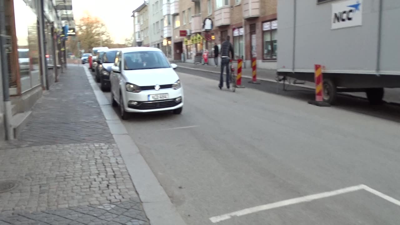 Södra Storgatan i Helsingborg 7 April 2017