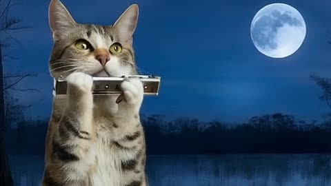 HARMONICAT - BAD MOON RISING