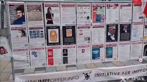 Vaccine Deaths on display in Vienna! (28-08-24)