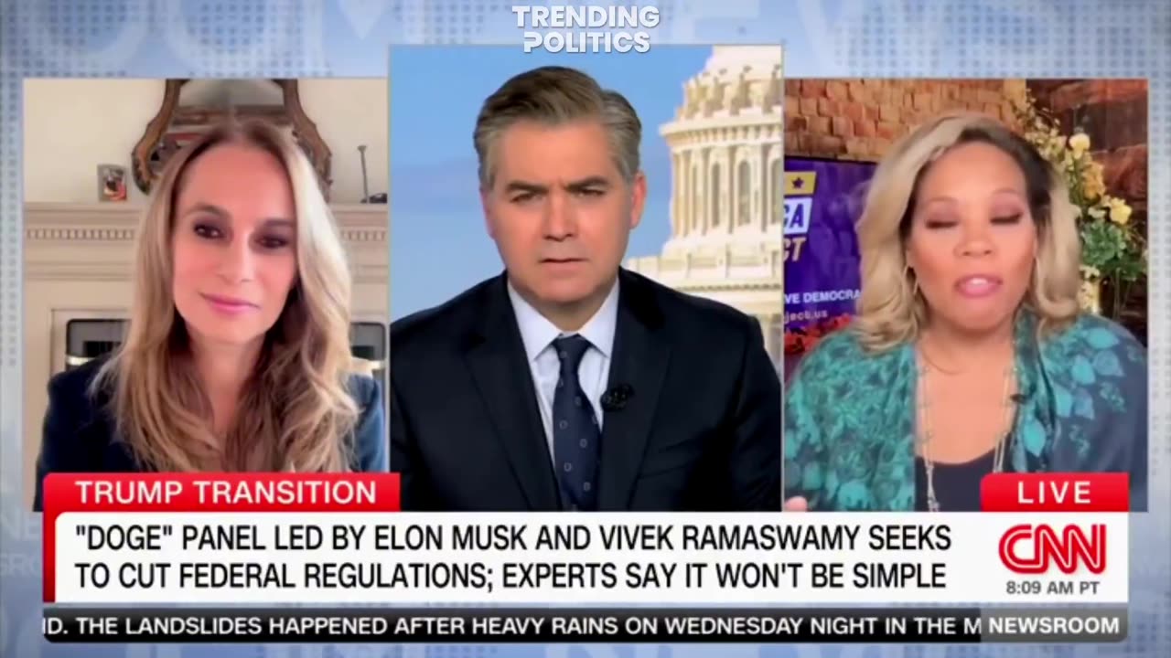 NEW: CNN panel melts down over the close affiliation between Trump and Musk: