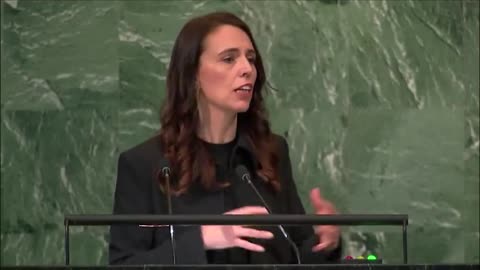 Speaking at the UN, WEF Young Global Leader Jacinda Ardern declares war on free speech