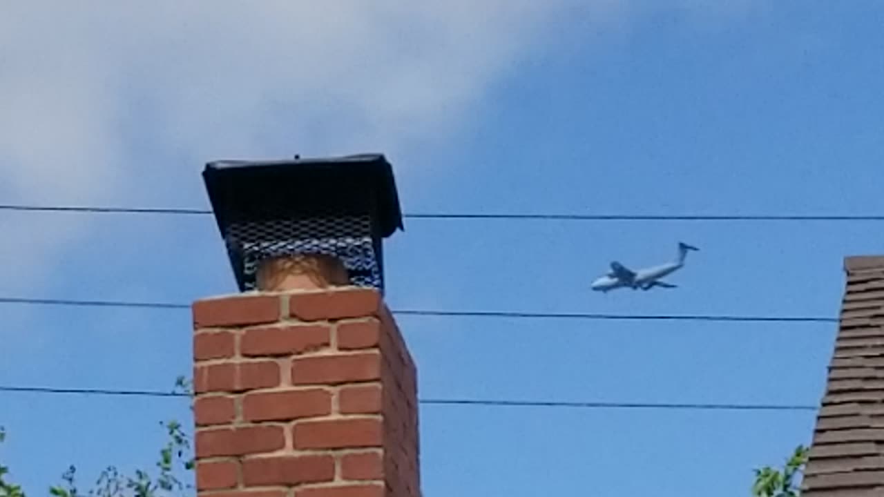 Silicon Valley Military Plane Moffett Field