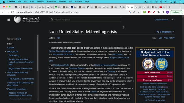 US Debt Ceiling Endgame