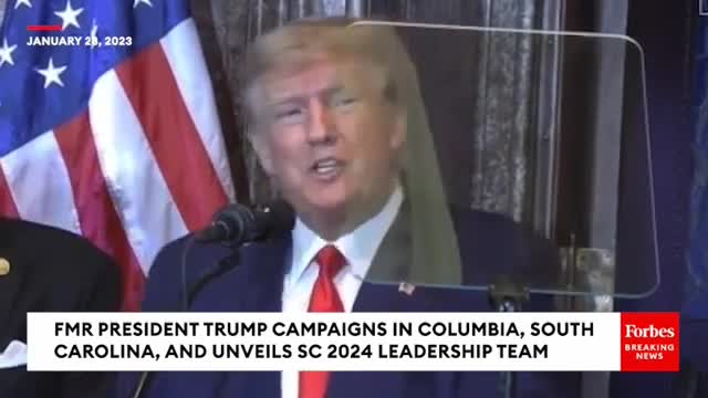 Trump IS A BEAST!! HE Unleashes On Hunter Biden During Campaign Swing In South Carolina