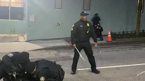 Antifa terrorists have been arrested tonight in Atlanta, Georgia