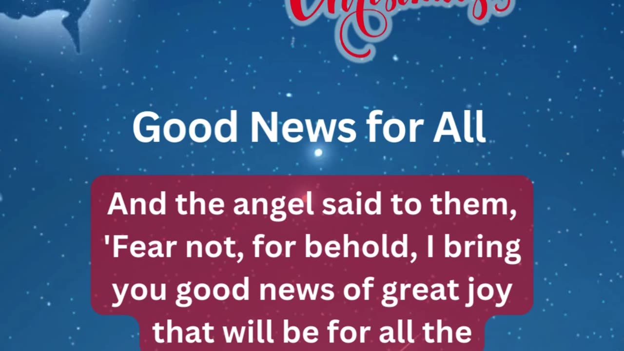 Good News for All - Luke 2:10