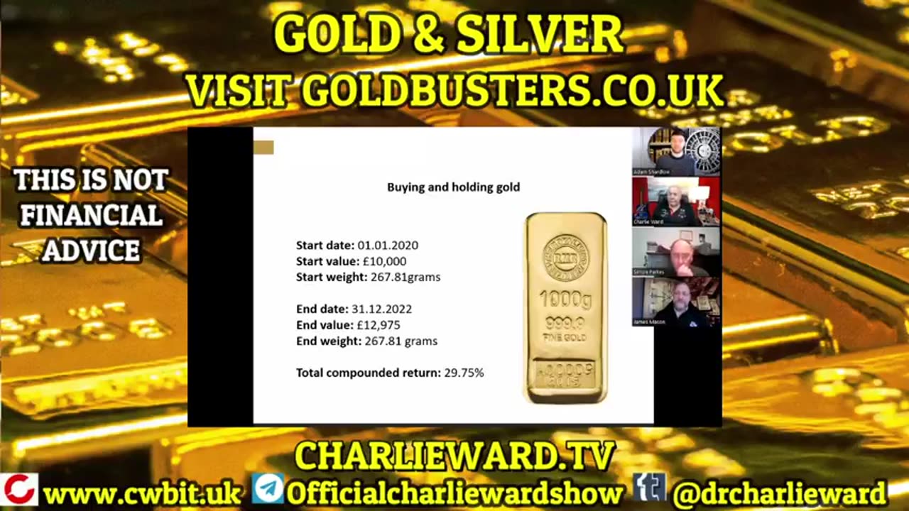 UNBEATABLE GOLD PROFITS IN ONLY 3 YEARS! WITH ADAM, JAMES SIMON PARKES & CHARLIE WARD