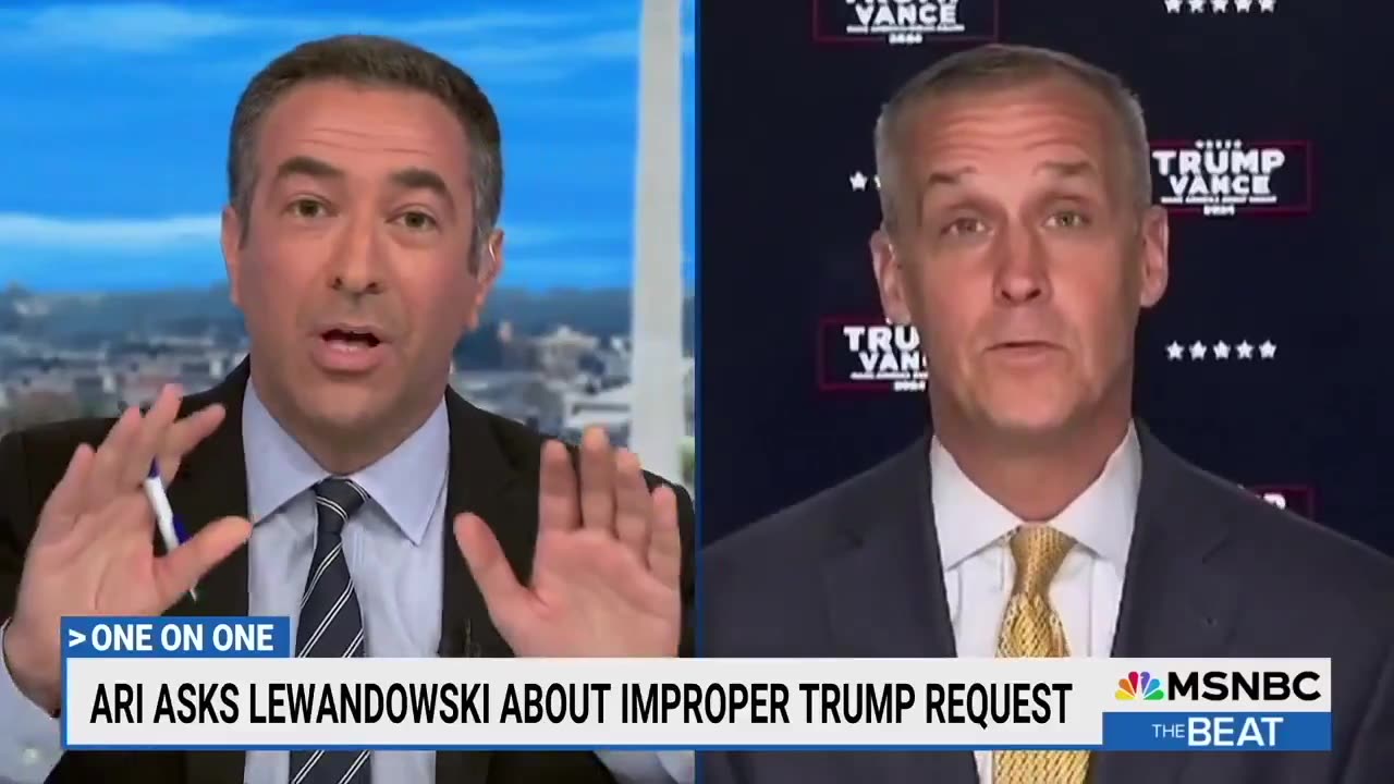 Corey Lewandowski Makes MSNBC Host MELT DOWN, Threaten Him With Lawsuit MID-INTERVIEW