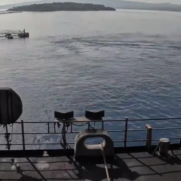 USS Dwight Eisenhower Departs Souda Bay After Port Visit