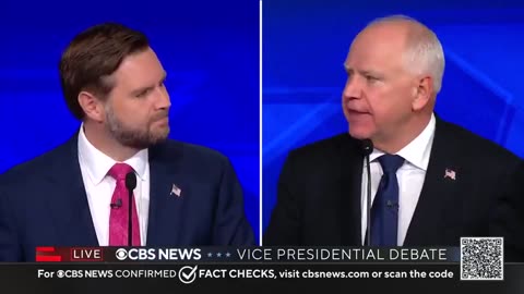 Tim Walz's Debate Claim Hit With Major Fact-Check