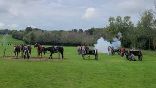 Civil War reenactment