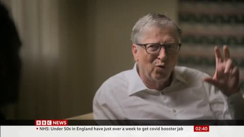 Un giornalista della BBC ha chiesto a Bill Gates perché il suo ..
