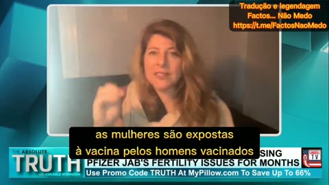💉⚠️Dra. Naomi Wolf - Dores e cólicas menstruais depois de dormirem com os seus maridos VACINADOS💉⚠️