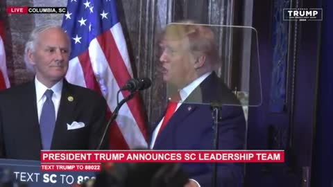 President Donald J. Trump Speech In Columbia, Sc..