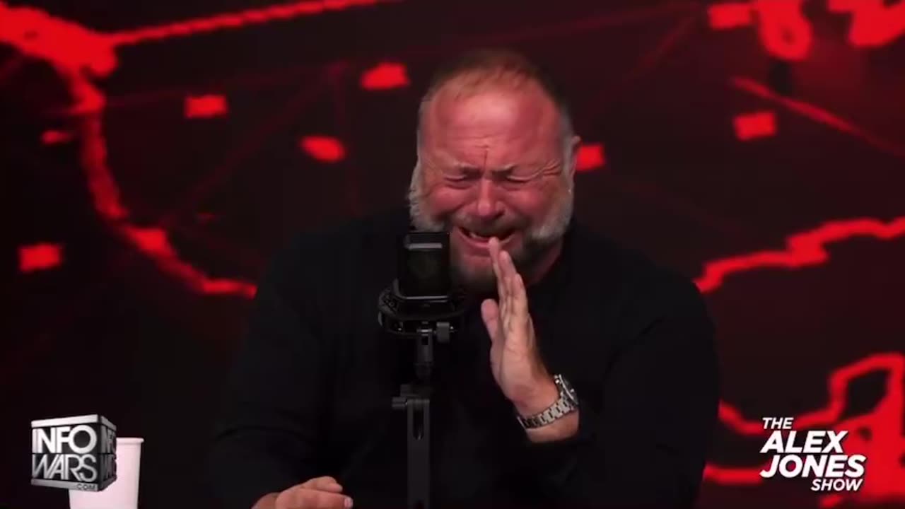 Alex Jones is not trying to be dramatic. LOL
