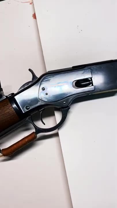 Miroku Winchester New Model 1873 short rifle in 45 colt #shorts