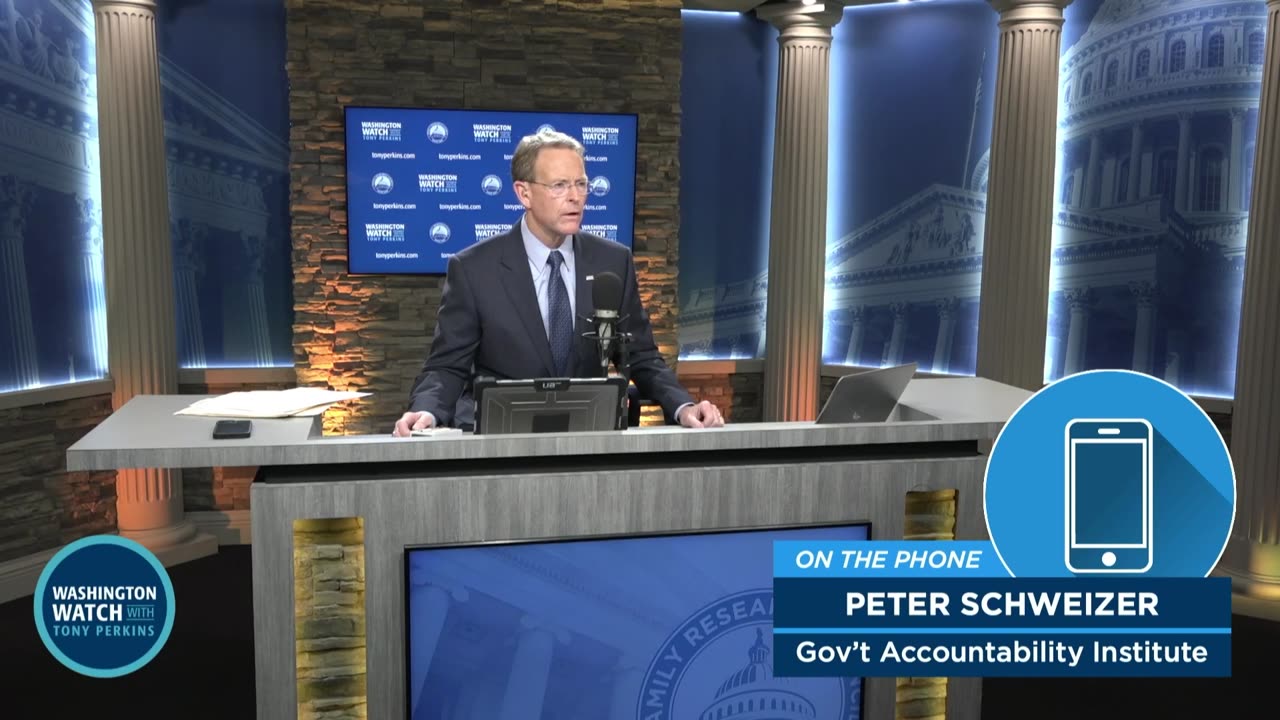 Peter Schweizer talks #BloodMoney with Tony Perkins | Full Interview | (April 18, 2024)