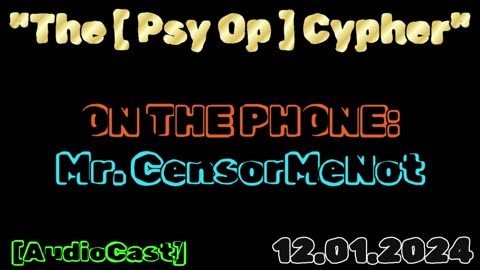 JOE COMMITS (legacy) SUICIDE, XRP, MUCH MORE! [12.01.24] "THE [PSY OP] CYPHER" [AUDIOCAST]w/BIG ZIG