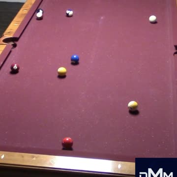 5 BALL BANK SHOT BACK TO THE CORNER POCKET!