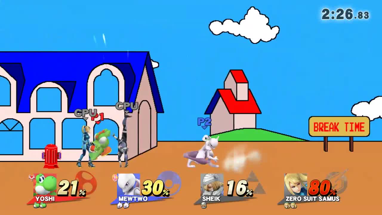 Super Smash Bros 4 Wii U Battle207