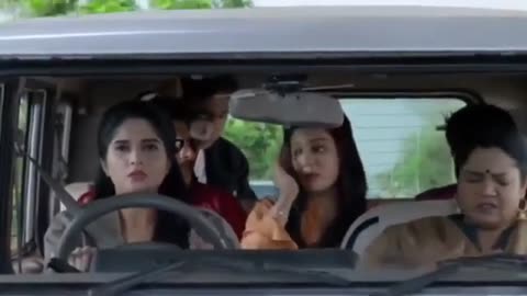 Santosh Funny driving scene