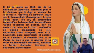 MENSAJES DE LA VIRGEN DE LOURDES