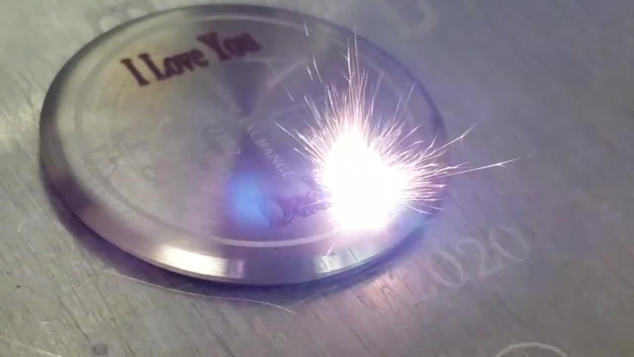 Engraving the back of a watch with a laser engraver