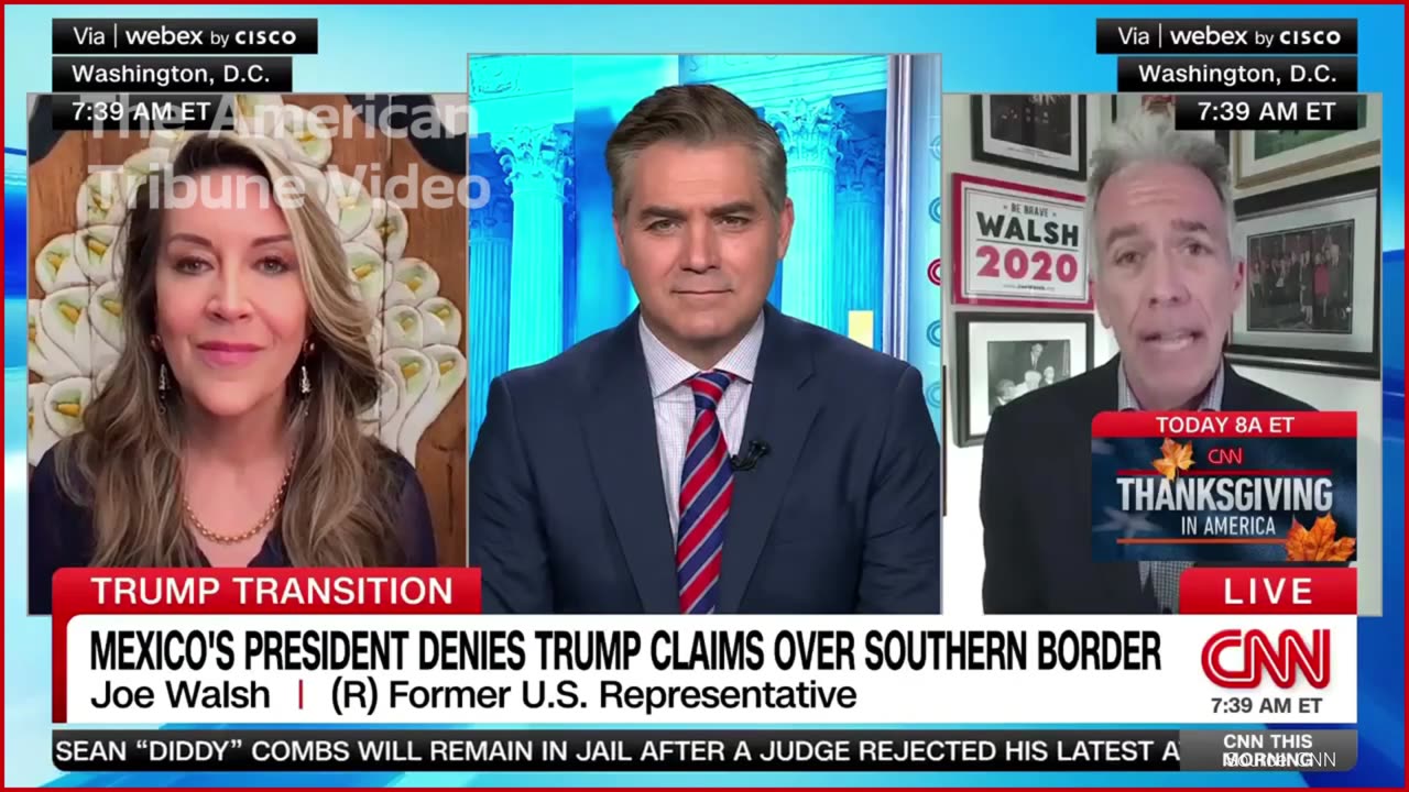 WATCH: RINO Former Congressman Goes on CNN Thanksgiving Broadcast Just to Smear Trump