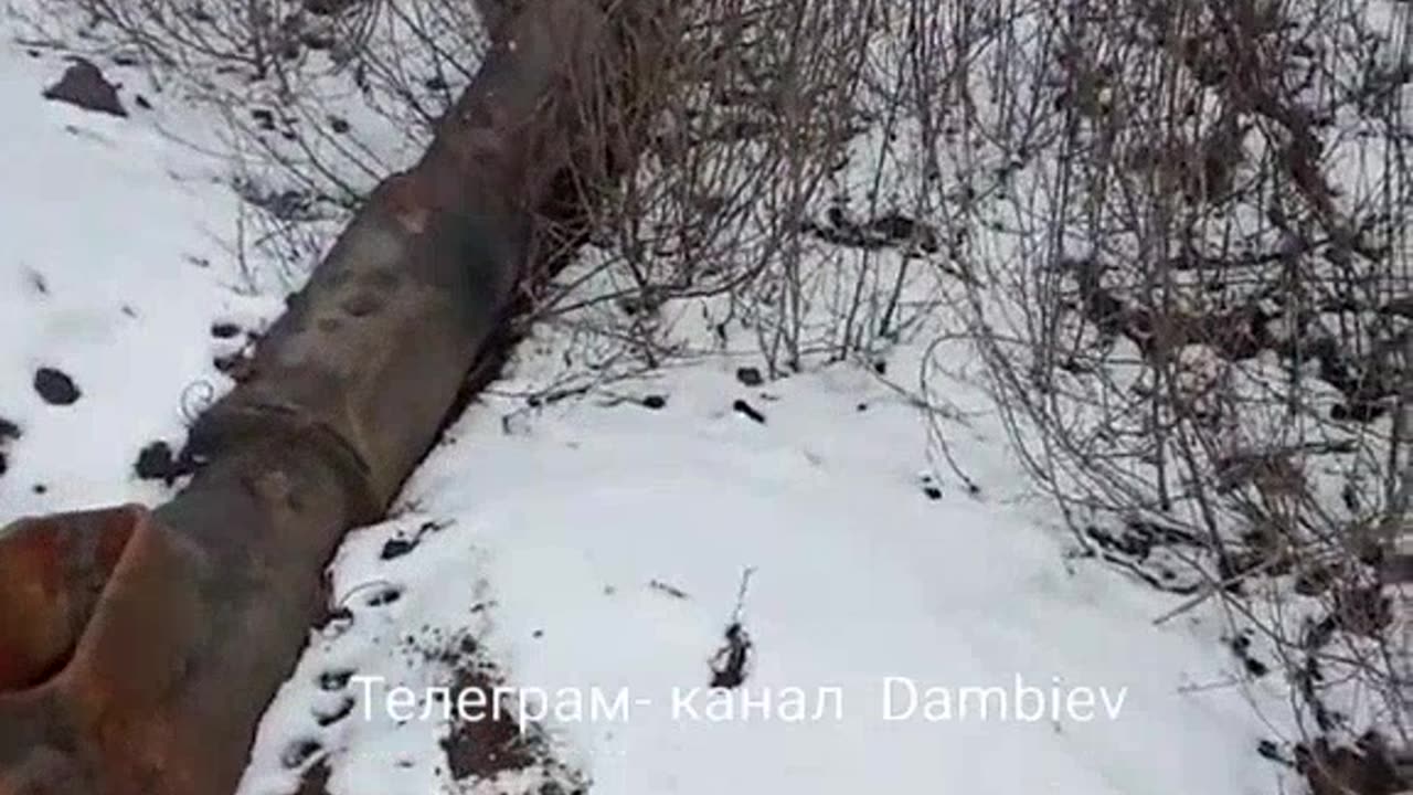 Ukrainian 152-mm self-propelled howitzer destroyed