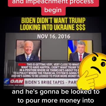 Joe Biden Talking to Portchenko About Trump #maga