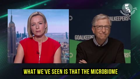"Microbiome expert" Bill Gates