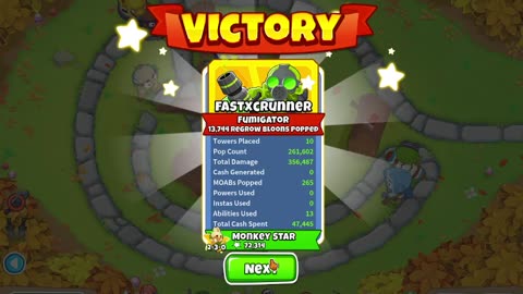 Btd6 tree stump half cash