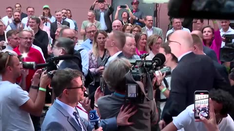 Brandenburg exit polls show Social Democrats ahead of far right