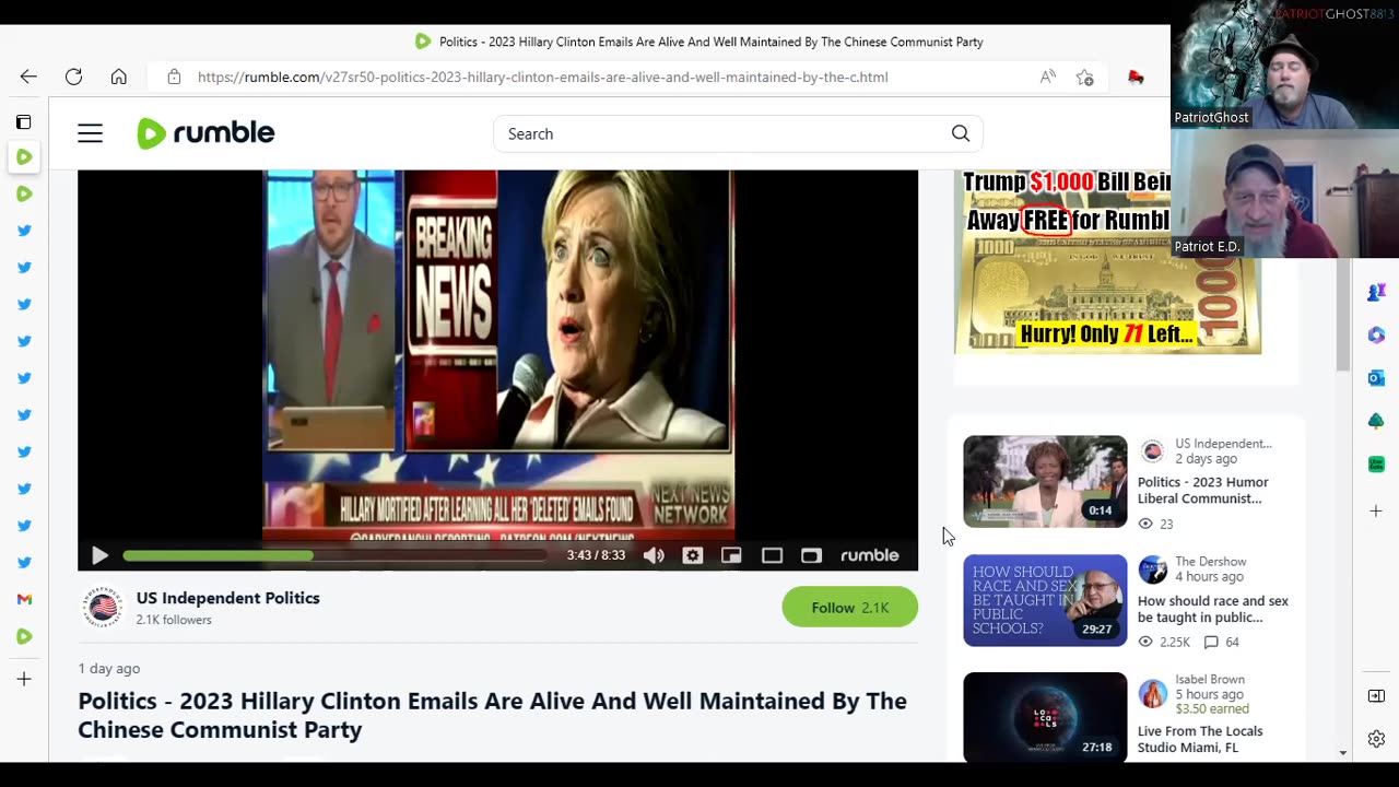 EP.236 Hillary's Emails in China's Possession, 1850 Boxes of Documents, Australians Refuse 5th Jab