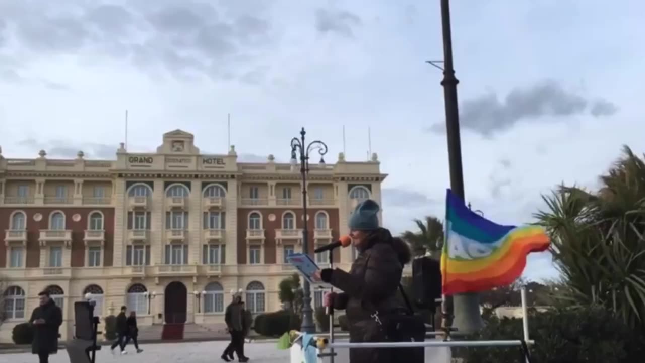 Secondo intervento Gioia Emilia-Romagna, manifestazione per la pace