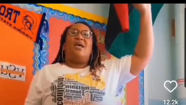 Home School Now - Black Teacher Indoctrinates School Kids With Black Pledge