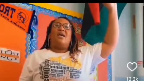 Home School Now - Black Teacher Indoctrinates School Kids With Black Pledge