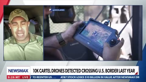 10,000 cartel drones detected violating US air space last year.