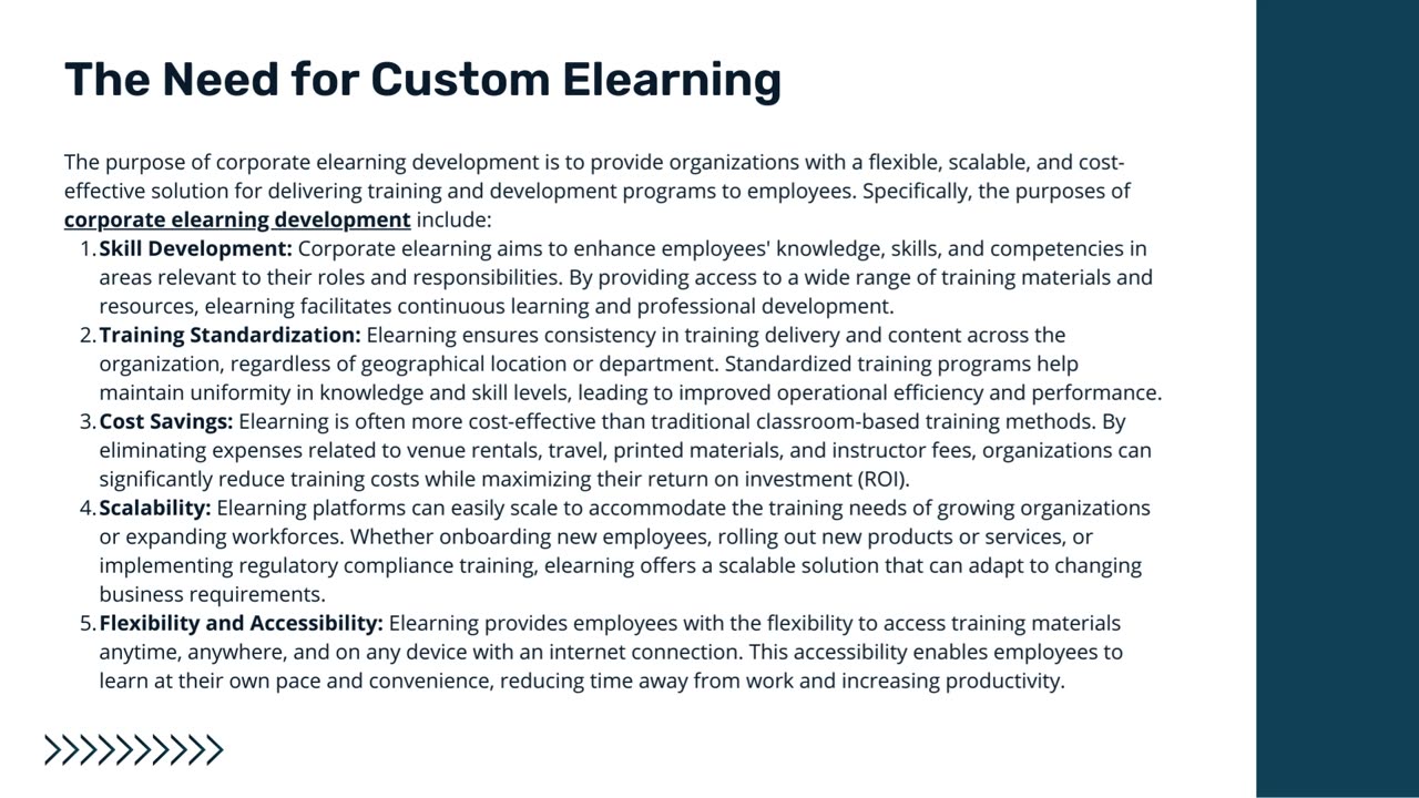 Corporate Elearning Development: Revolutionizing Training for Modern Workforces