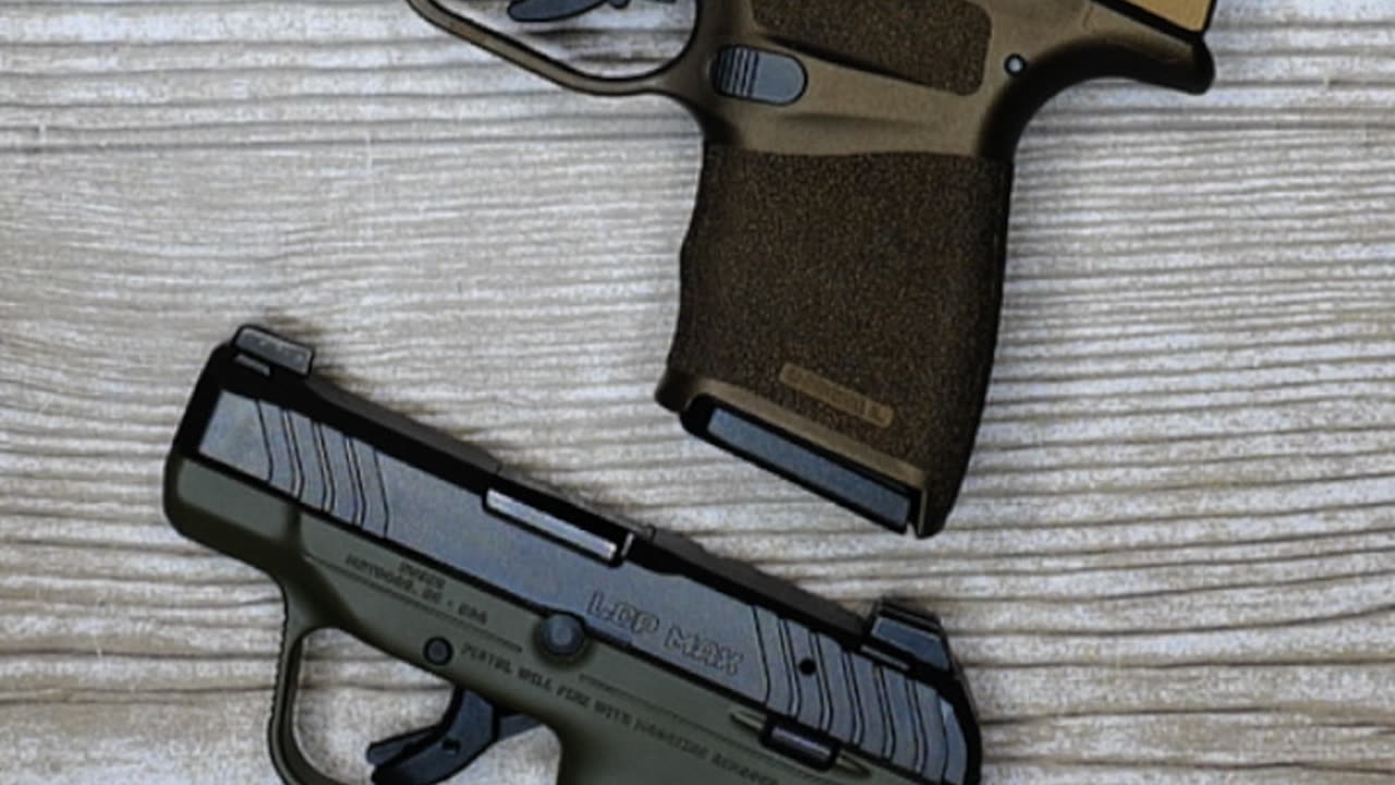 🔥 TOP 2 CONCEALABLE High Capacity 9mm & 380 | BONUS Glock comparison #shorts #alaska