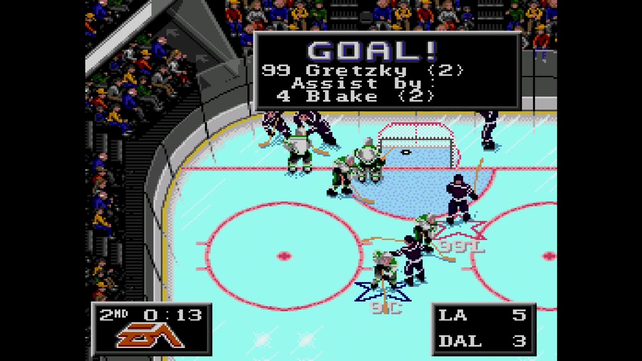 NHL '94 exi - Len the Lengend (LA) at Modano09 (DAL) / Apr 17, 2024