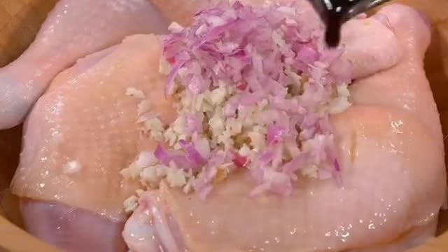 The big Turkey is very delicious