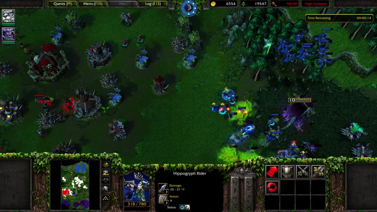 warcraft 3 p15 - this is seriously one of the best end missions to a blizzard game ever and I owned