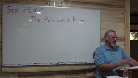 The "Real" Lords' Prayer