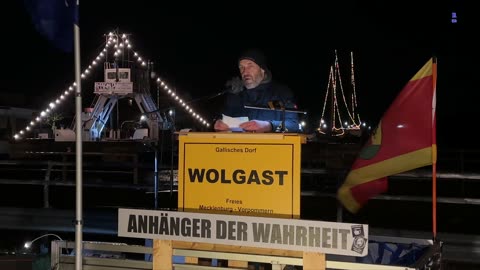 Wolgast - Ein weiterer Redebeitrag von Stefan 31-01-2023