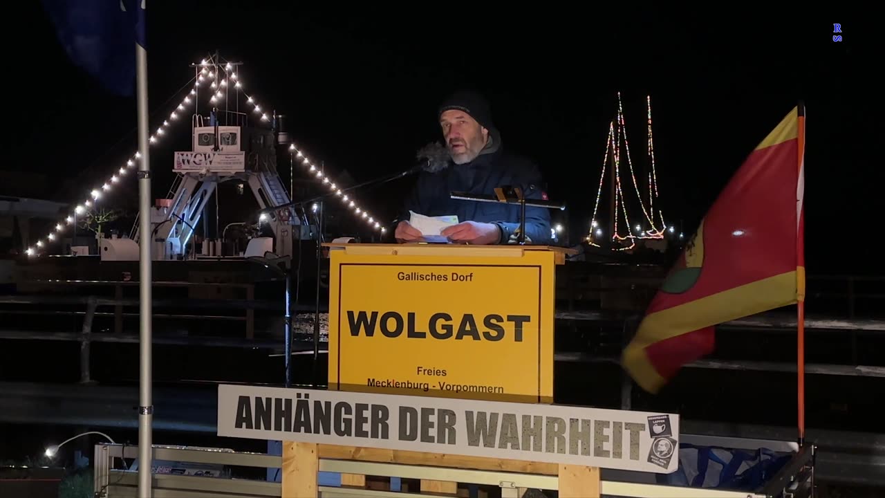 Wolgast - Ein weiterer Redebeitrag von Stefan 31-01-2023