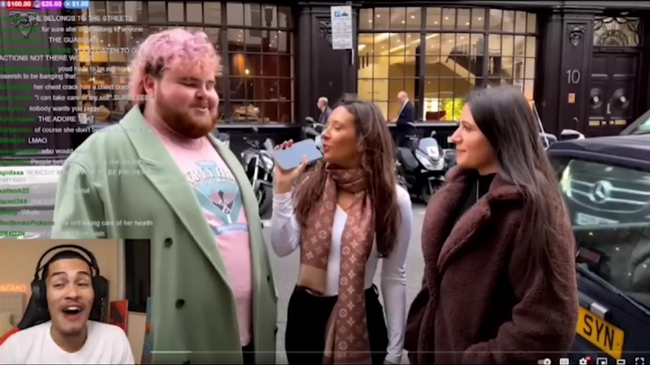Andrew tate street interview