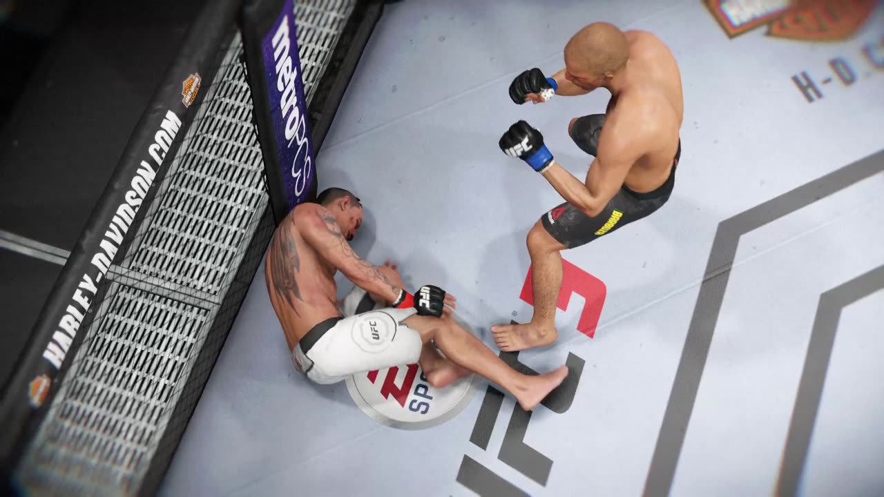 PS4 bot Max Holloway vs user Edson Barboza