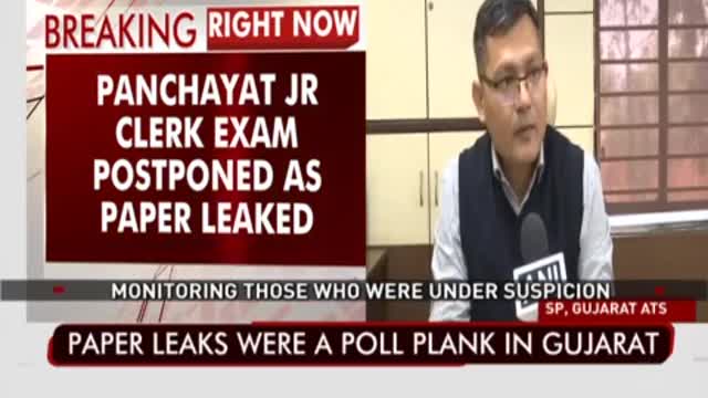 Paper Leaks in Gujraat Exam in India