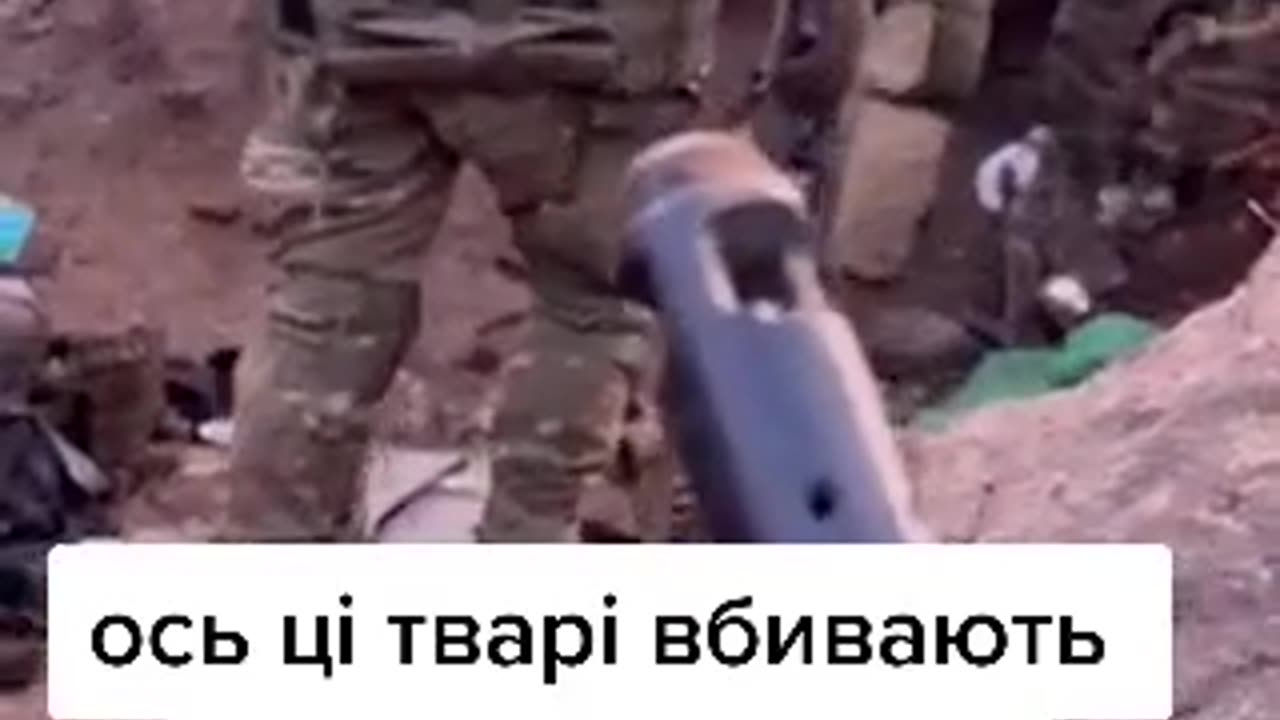Video from Inside Chaotic Russian Trenches